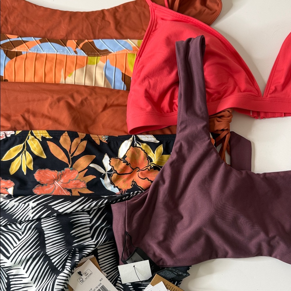 Swimsuit Sale Assortment of 7 Swim Tops and/or Swim Bottoms Size XXL